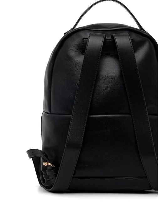 Blauer Black Logo-Plaque Zip-Fastening Backpack