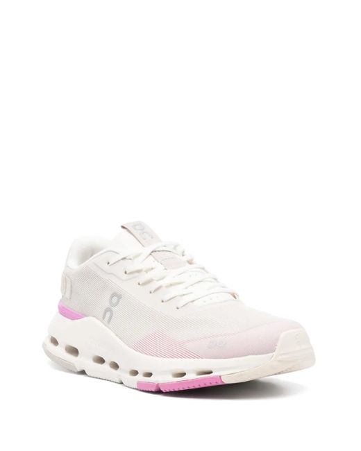 On Shoes White Cloudnova Form 2 Sneakers