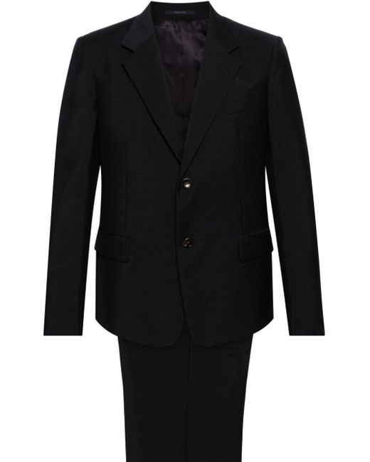 Gucci Black Single-breasted Wool Suit for men