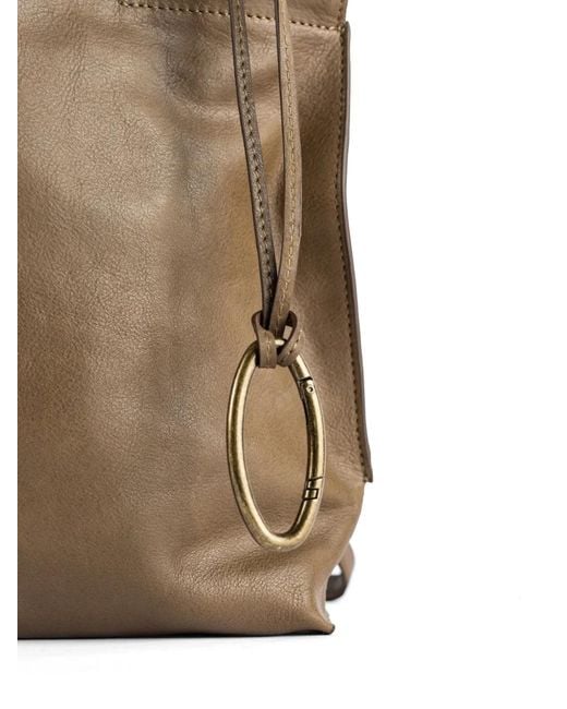Bea Mombaers Brown S Shopper Matte Leather Tote Bag