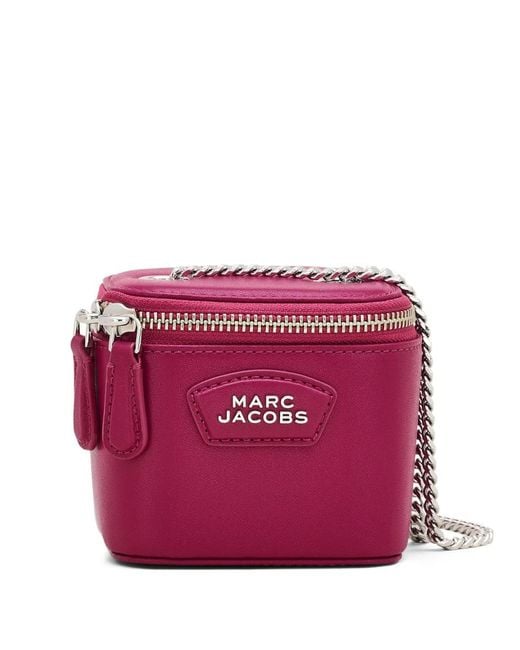 Marc Jacobs Pink The Mini Vanity Chain-Strap Cross Body Bag