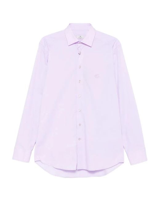 Etro Purple Shirt for men