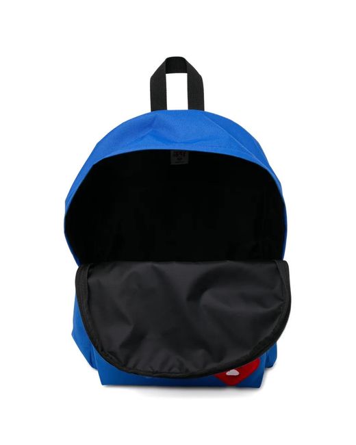 AAPE BY A BATHING AP Blue Heart-Patch Backpack