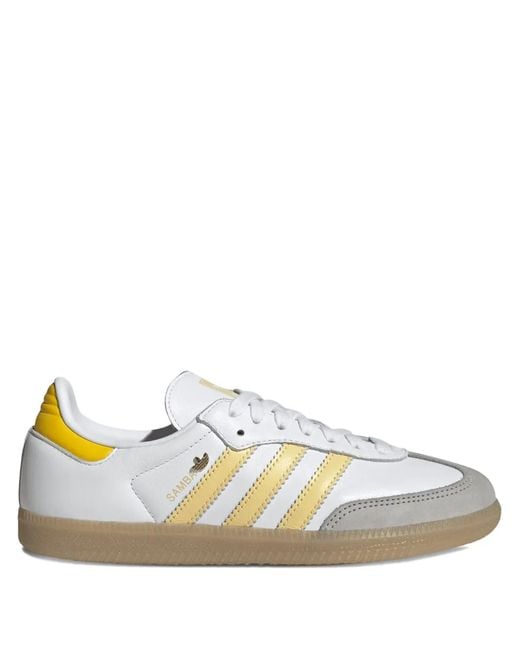 Adidas White Samba Og Sneaker