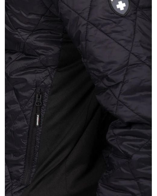 PODHIO Black Quilted Jacket
