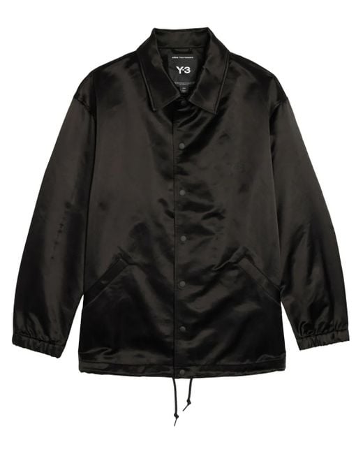 Y-3 Black Gfx Coach Jacket
