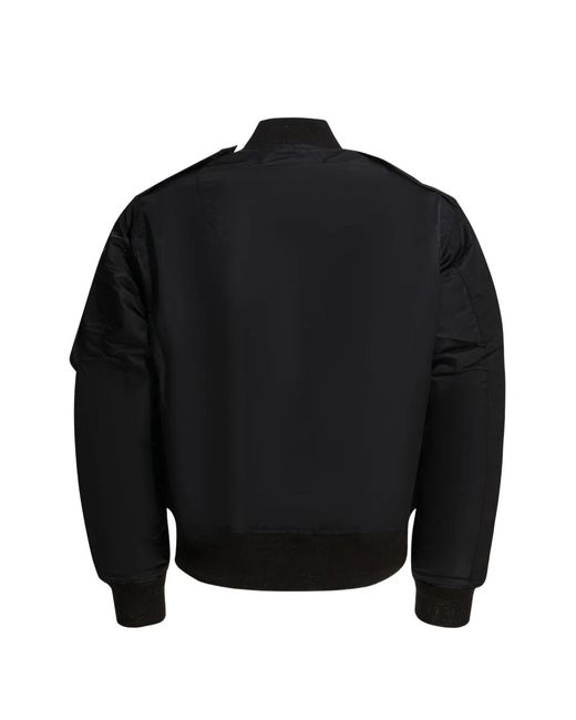 Buzz Rickson's Black Zip Bomber Coat for men