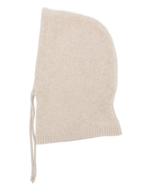 Bompard White Drawstring Snood