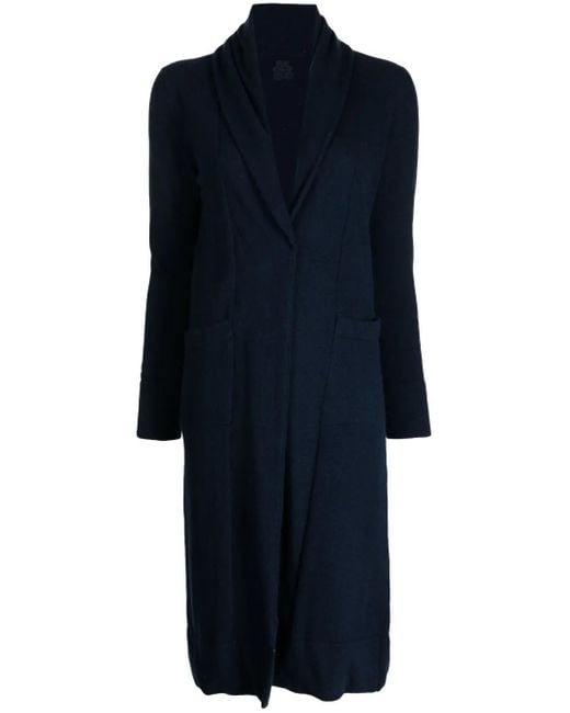 Teddy Cashmere Blue Venzia Open-Front Cashmere Cardi-Coat
