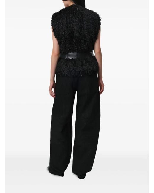 Apparis Black Cleo Zip Vest