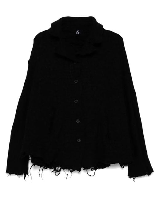 Rundholz Black Virgin Wool Shirt