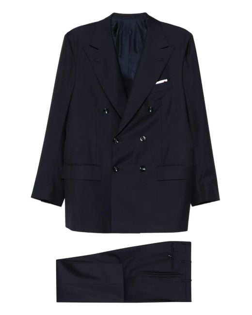 Completo Doppiopetto di Kiton in Blue da Uomo
