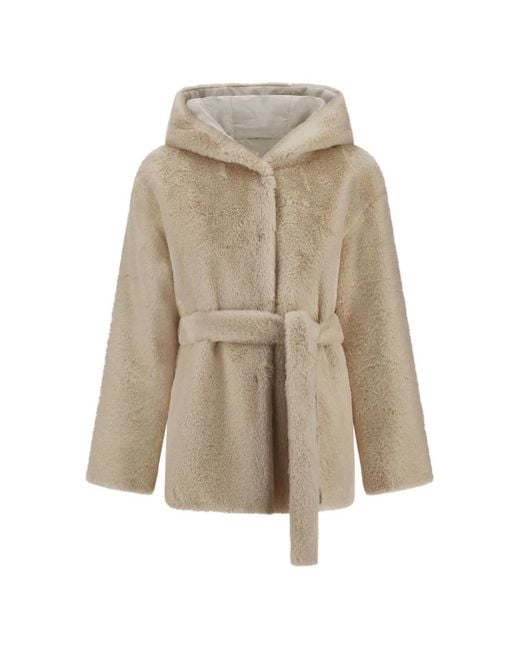 Herno Natural Hooded Reversible Parka