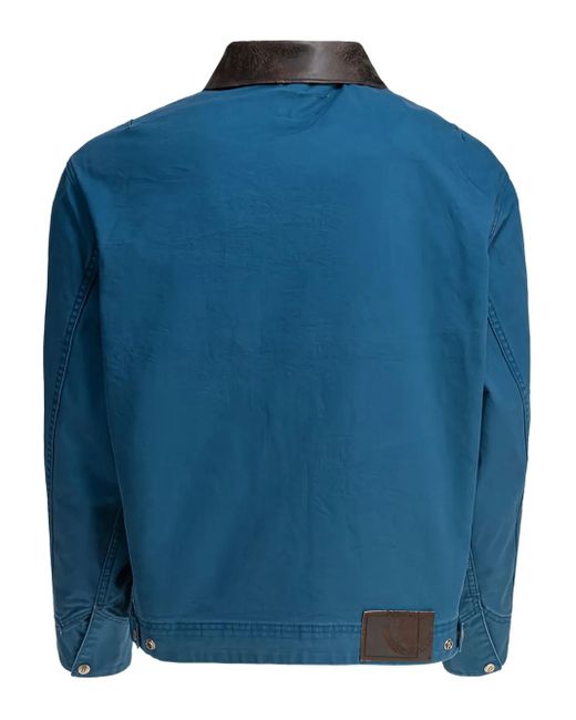 Thisisneverthat Blue Dancing-Bears Cotton Jacket for men