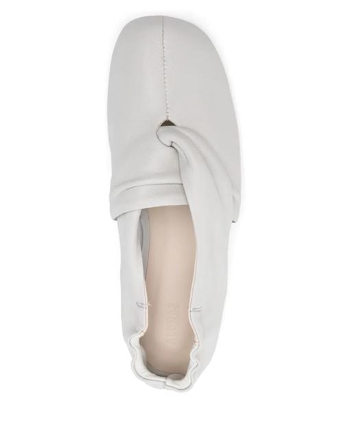 Alohas White Alaula Ballet Flats