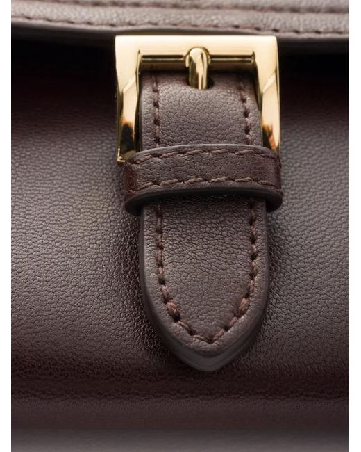 Prada Brown Large Nappa Leather Wallet