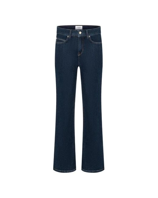 Cambio Blue Flared Paris Jeans