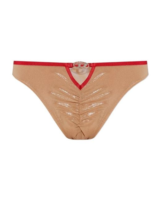 DIESEL White Janie Briefs