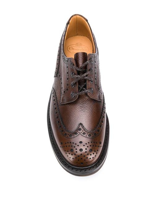 Church's Leer Mcpherson Derby Brogues in het Bruin voor heren - Bespaar 20%  - Lyst