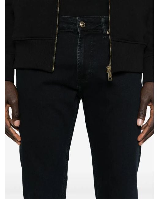 Versace Jeans Couture Black Dundee Skinny-Leg Jeans for men