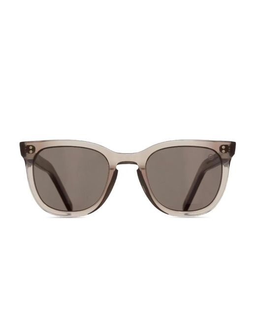 Cutler & Gross Gray Square-Frame Sunglasses for men