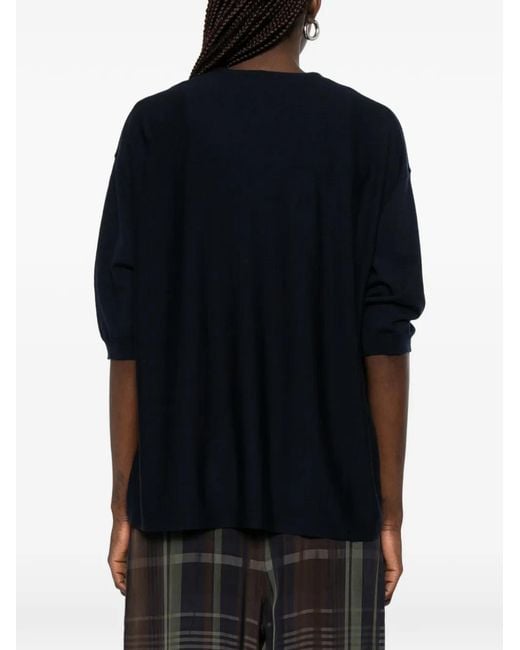 Hemisphere Button-Up Vest in het Black