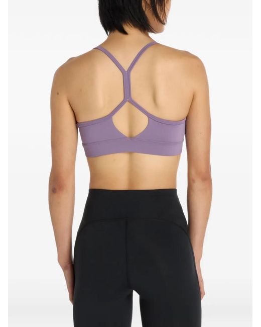New Balance Purple Essential Yoga Sports Bra