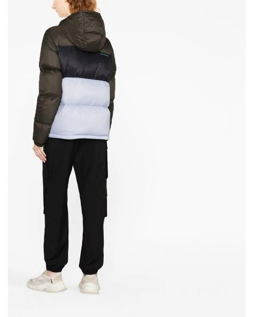 COTOPAXI Black Hooded Feather Down Jacket