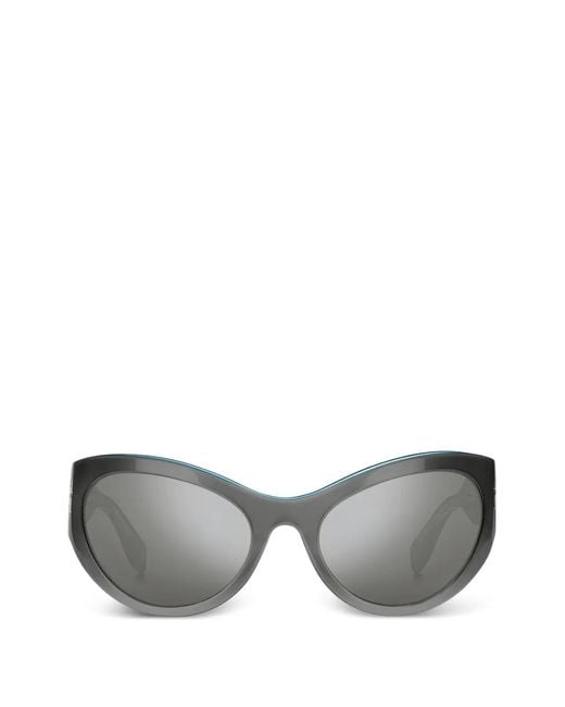 Marc Jacobs Gray Cat-Eye Frame Sunglasses