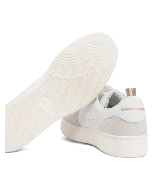 Sneakers Traforate di Officine Creative in White