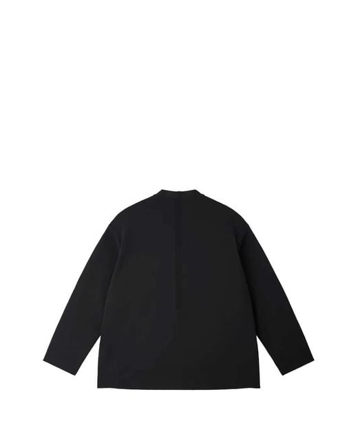 CFCL Black Button Closure Jacket for men
