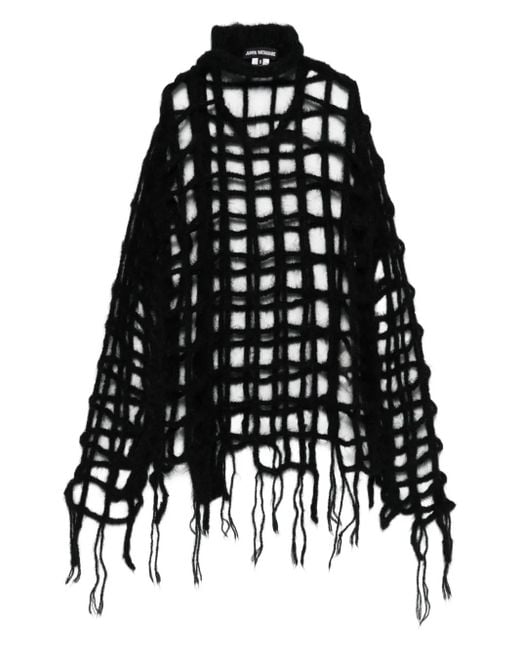 Jersey de punto flojo Junya Watanabe de color Black