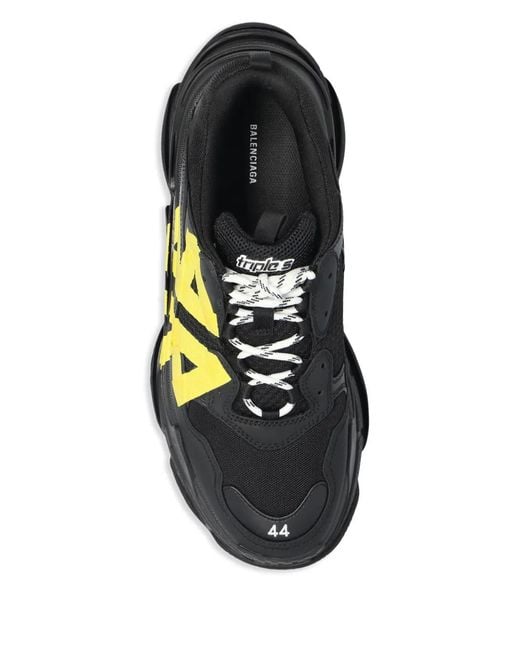 Balenciaga Black Triple S Sneakers for men
