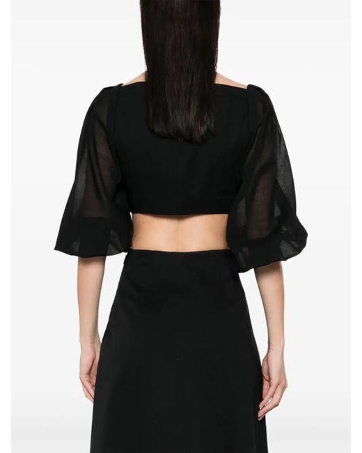 Philosophy Di Lorenzo Serafini ボイル クロップドトップ Black