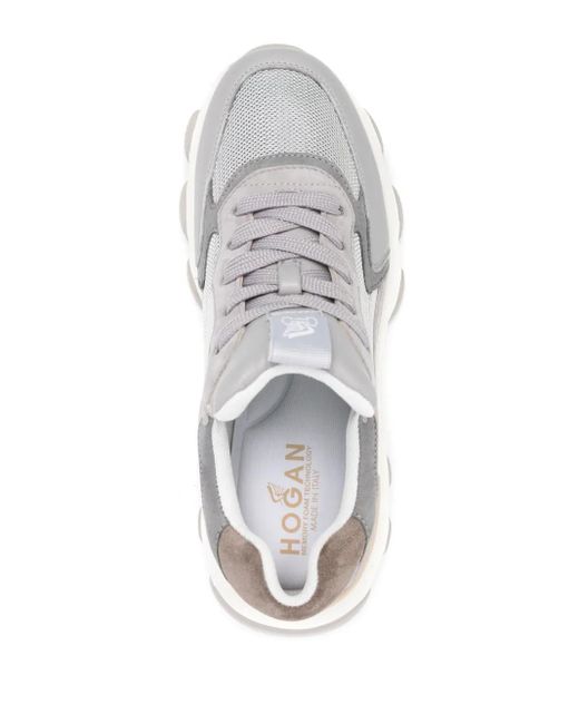 Hogan White Flat Shoes