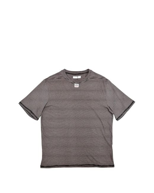 Commission Gray Striped T-Shirt