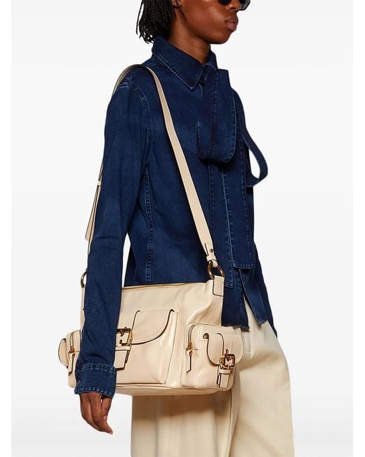 Chloé Natural Leather Camera Bag