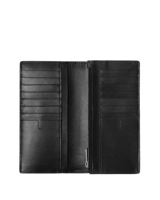 Burberry Black Embossed Wallet for men