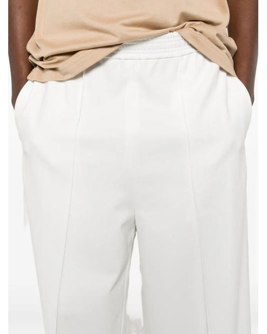 Fabiana Filippi White Elasticated Trousers