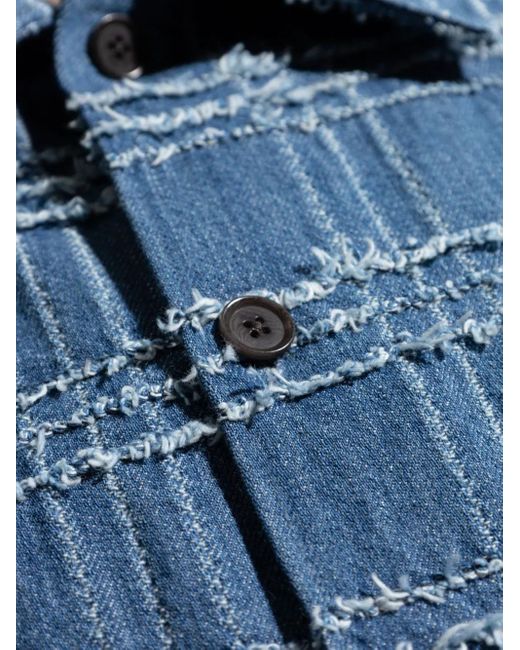 Samsøe & Samsøe Blue Cotton Shirt for men