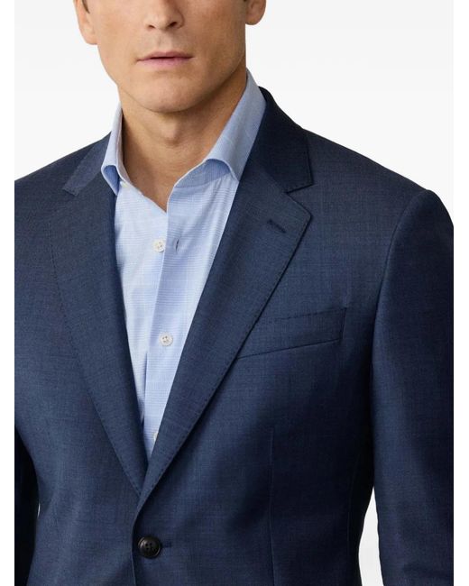 Hackett Wollen Pak in het Blue voor heren