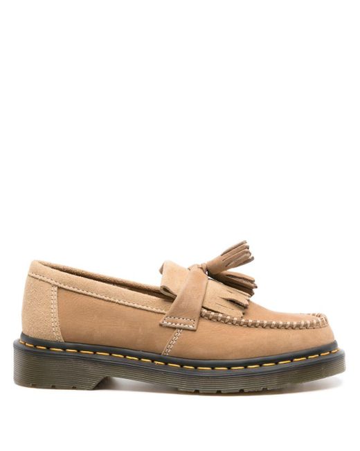 Dr. Martens Brown Adrian Suede Loafers for men