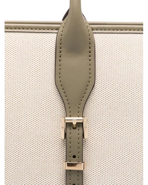 Michael Kors White Moore Tote Bag