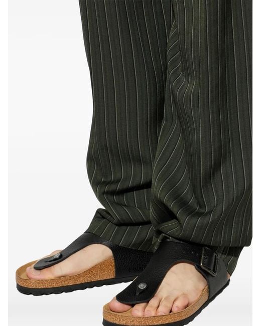 Birkenstock Black Ramses Wire Buckle Leather Sandals for men