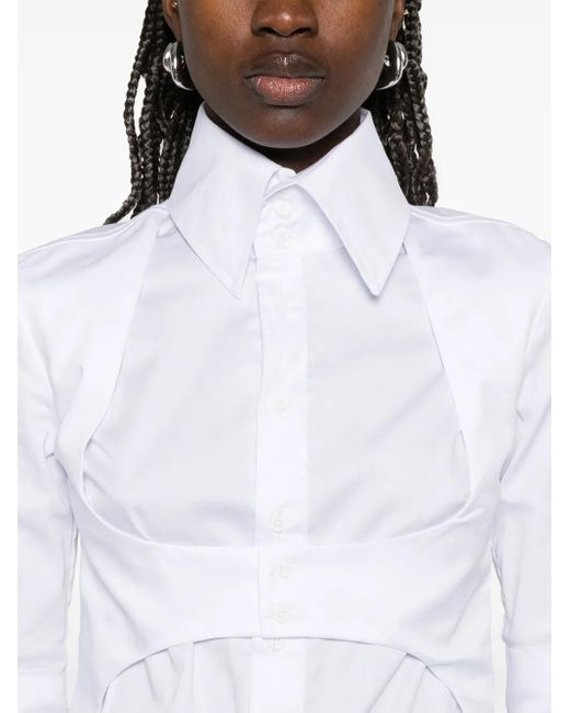 Camicia A Collo Alto di OTTOLINGER in White