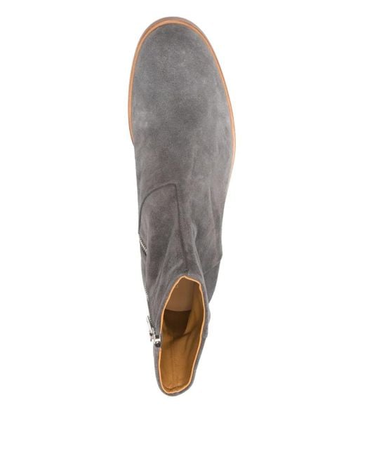 Common Projects Wildlederstiefel Mit Reißverschluss in Brown für Herren