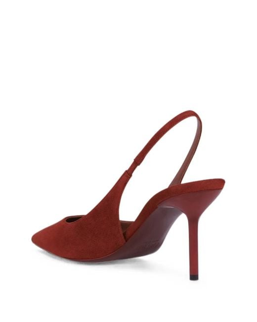 Paris Texas Red Lidia Slingback Pumps