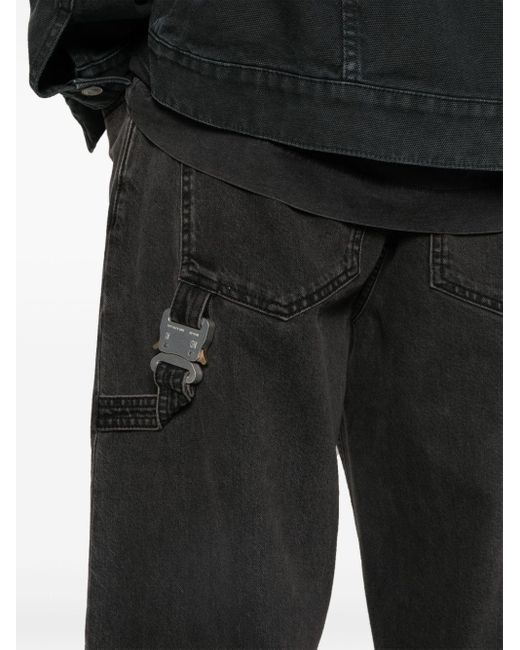 1017 ALYX 9SM Jeans Met Gespdetail in het Black voor heren