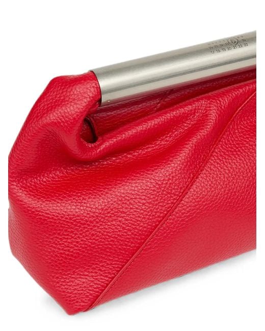 MM6 by Maison Margiela Red Japanese Bag Jewel Handle