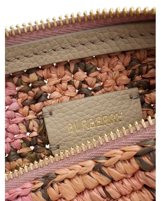 Burberry White Margate Pouch